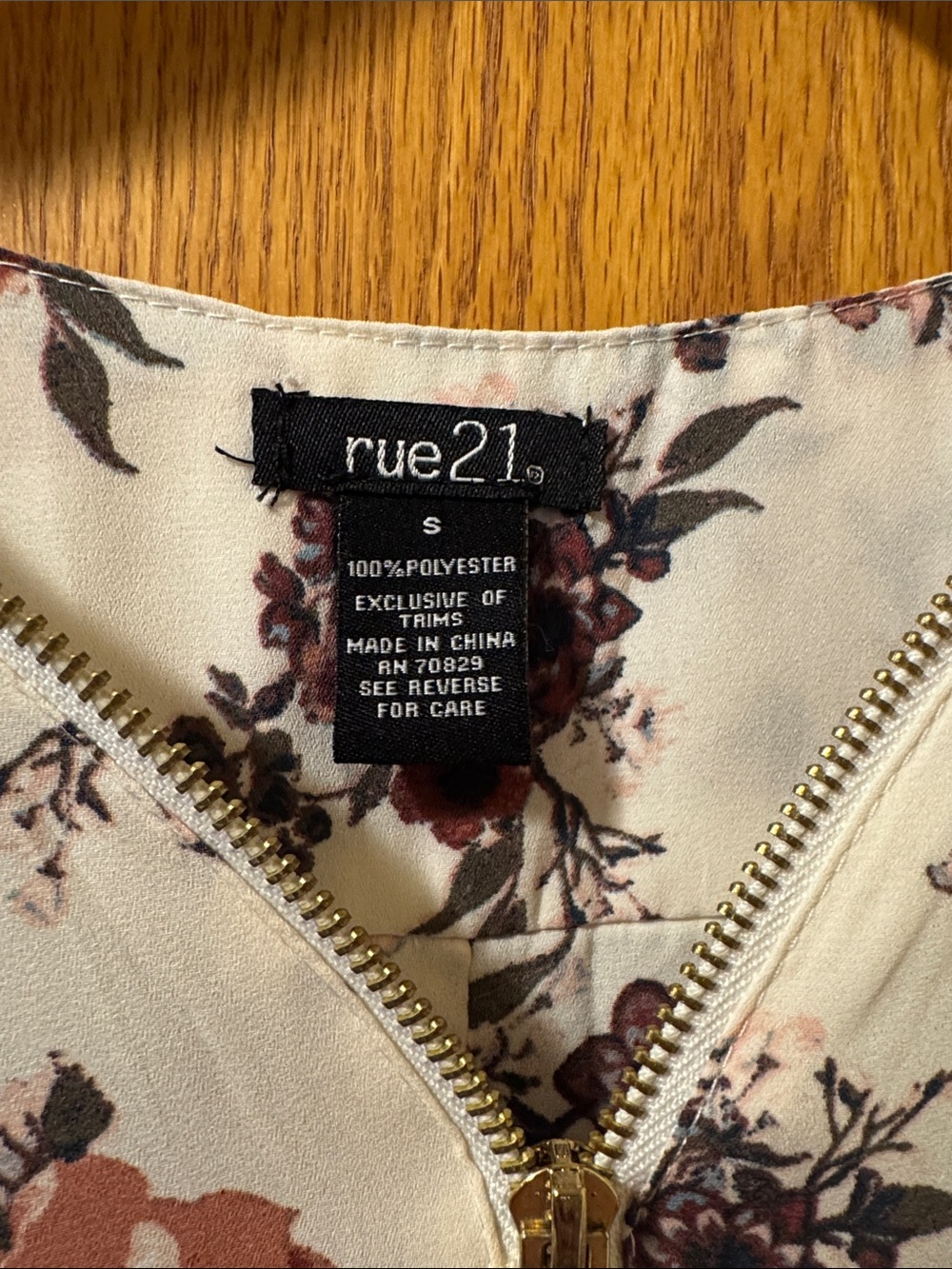 LOFT Pink Floral Mixed-Print Blouse - Picture 5 of 9